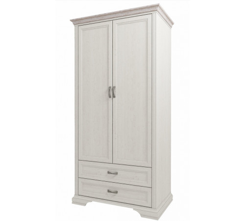 Двухстворчатый шкаф для одежды Монако 2DG2S
