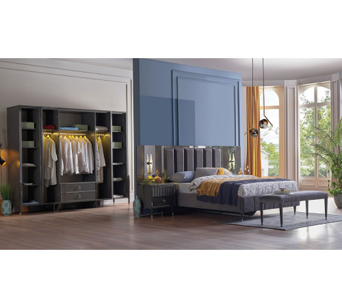 Шестистворчатый шкаф Gravita (Гравита) GRAV-34