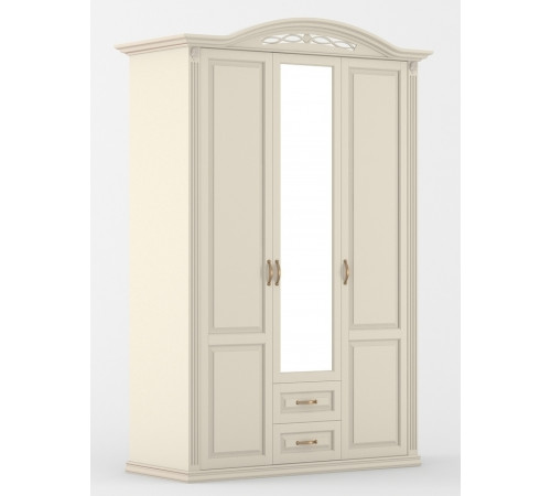 Трехстворчатый шкаф для одежды Венеция MUR-101-03 st с зеркалом