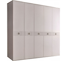 Пятистворчатый шкаф для одежды Rimini Solo РМШ2/5 (s) (слоновая кость) Пятистворчатый шкаф для одежды Rimini Solo РМШ2/5 (s) (слоновая кость)